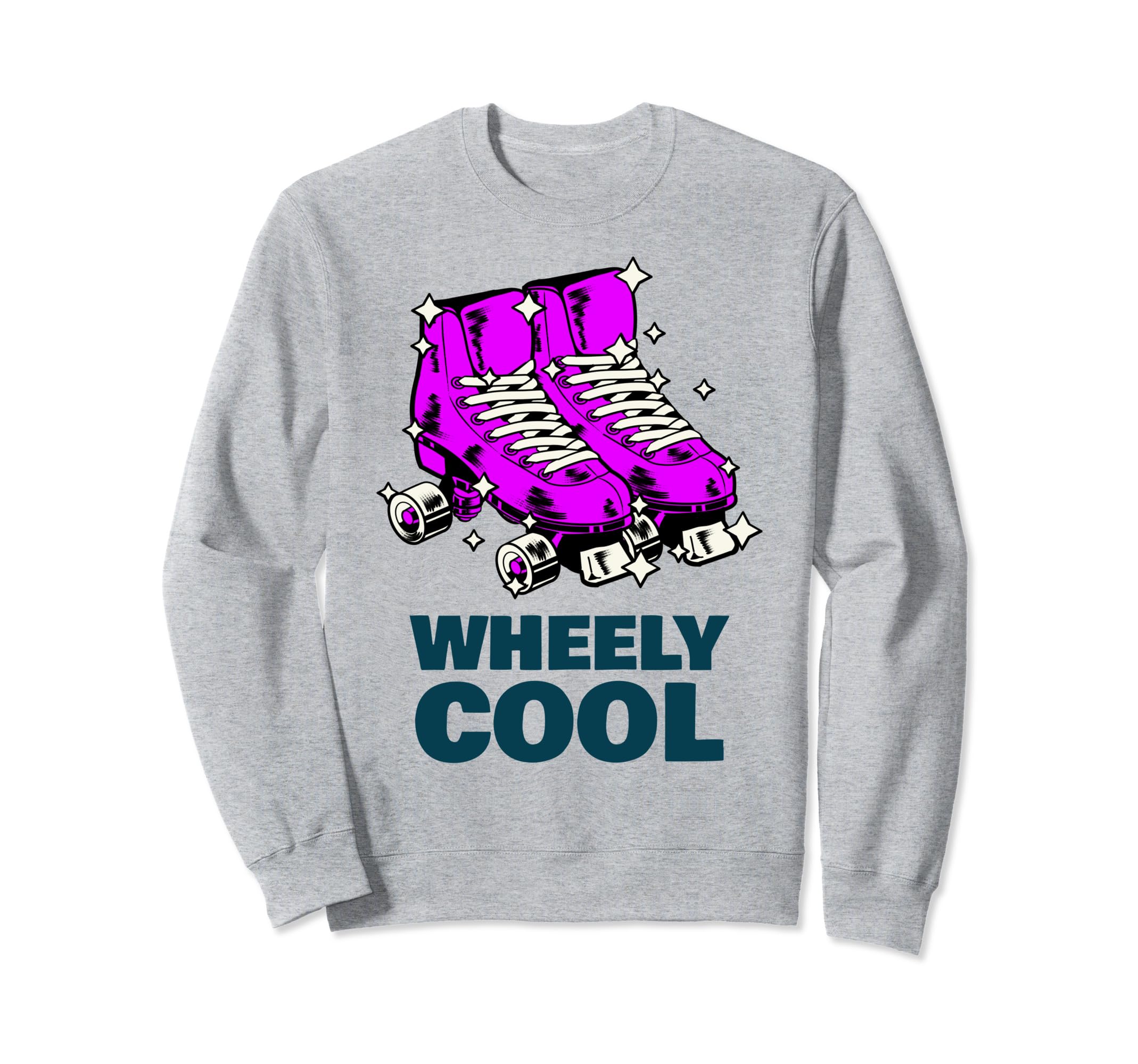 Roller Skating Skate 1980S Inline Sweatshirt - Graphic Print Men Women - T-Shirt, Sweatshirt, Hoodie