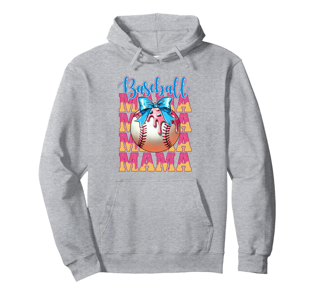 Baseball Drip Mama Stylish Hoodie - Minimalist Print for Adults - T-Shirt, Sweatshirt, Hoodie