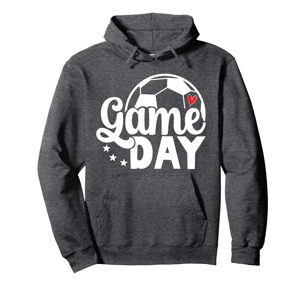 Game Day Soccer Game Day Hoodie - Novelty Apparel Unisex - T-Shirt, Sweatshirt, Hoodie