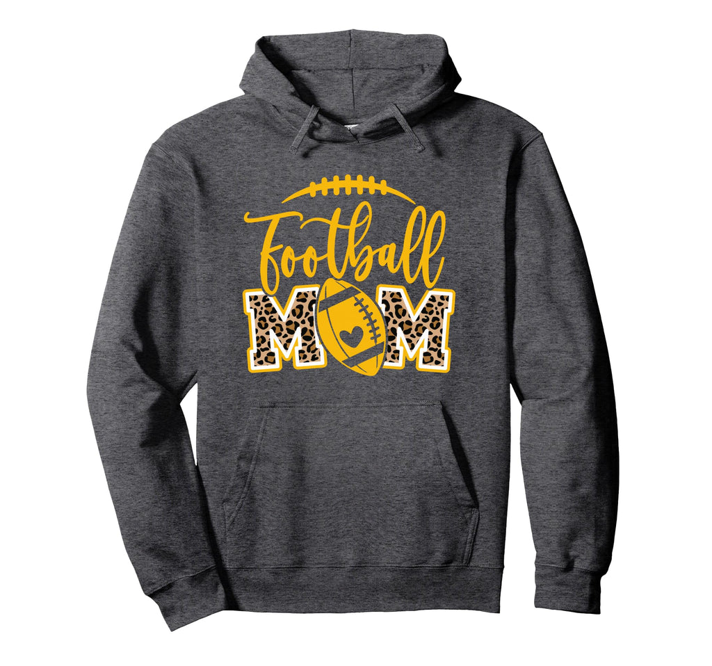 Game Day Leopard Black And Yellow Hoodie - Aesthetic Graphic for Adults - T-Shirt, Sweatshirt, Hoodie