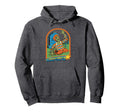 Steven Rhodes Never Give Up Zombie Rising Hoodie - Novelty Apparel Unisex - T-Shirt, Sweatshirt, Hoodie
