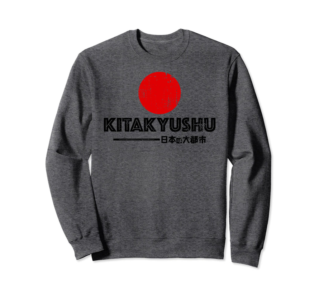 Kitakyushu City 90S Japan Aesthetics Sweatshirt - Custom Art Print Unisex - T-Shirt, Sweatshirt, Hoodie