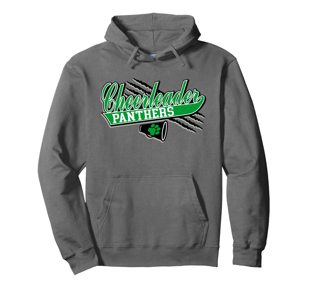 Panthers Cheerleader Cheer Mom Game Day Hoodie - Unique Graphic Unisex - T-Shirt, Sweatshirt, Hoodie