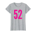 Number 52 Distressed Sport Team Player T-Shirt - Graphic Print Unisex - T-Shirt, Sweatshirt, Hoodie