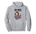 American Baseball Mama Mom Hoodie - Aesthetic Graphic for Adults - T-Shirt, Sweatshirt, Hoodie