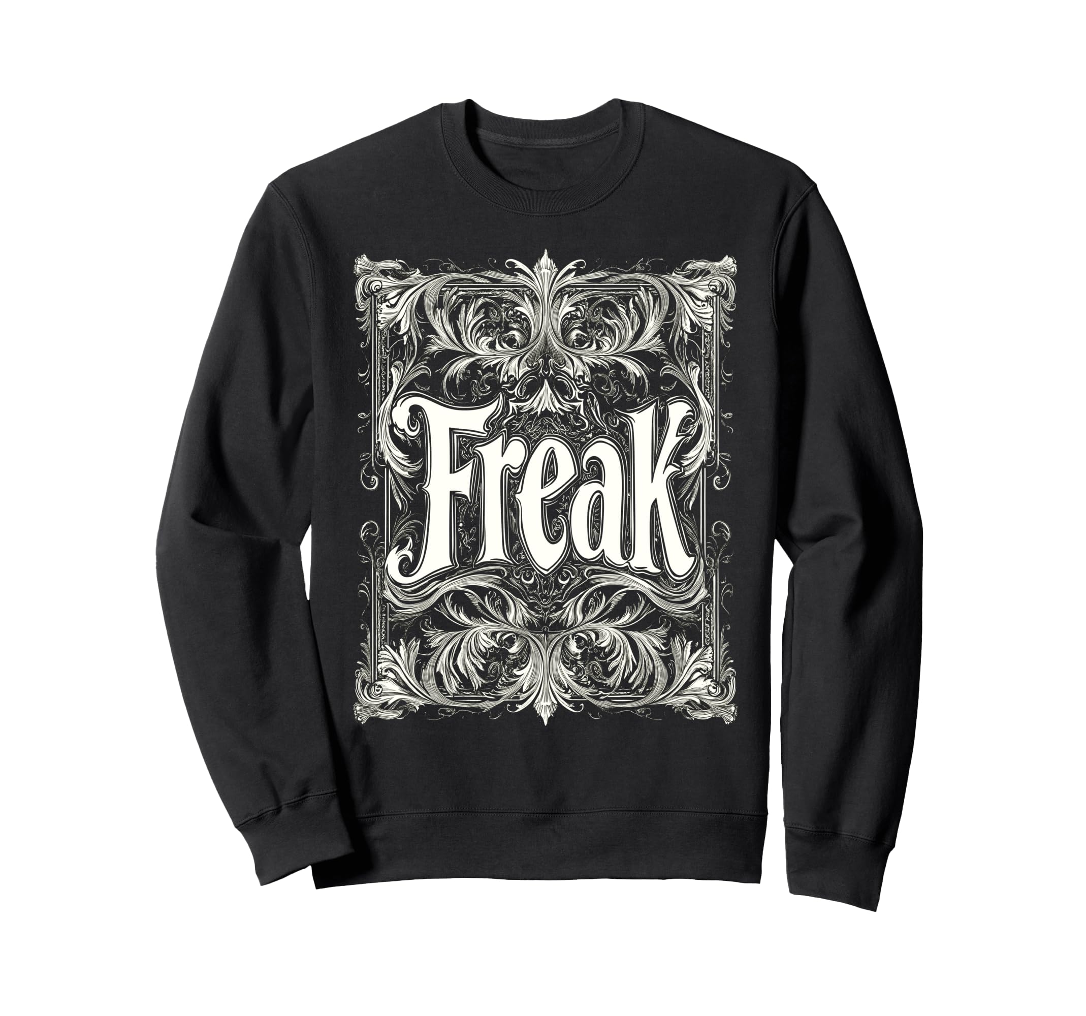 Freak Gothic Alt Grunge Hip Hop Y2K Sweatshirt - Unique Graphic for Adults - T-Shirt, Sweatshirt, Hoodie