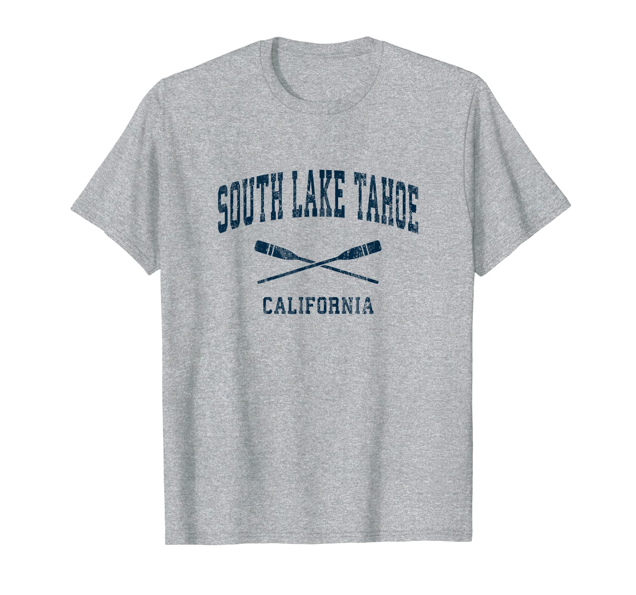 South Lake Tahoe California Nautical T-Shirt - Minimalist Print for Adults - T-Shirt, Sweatshirt, Hoodie