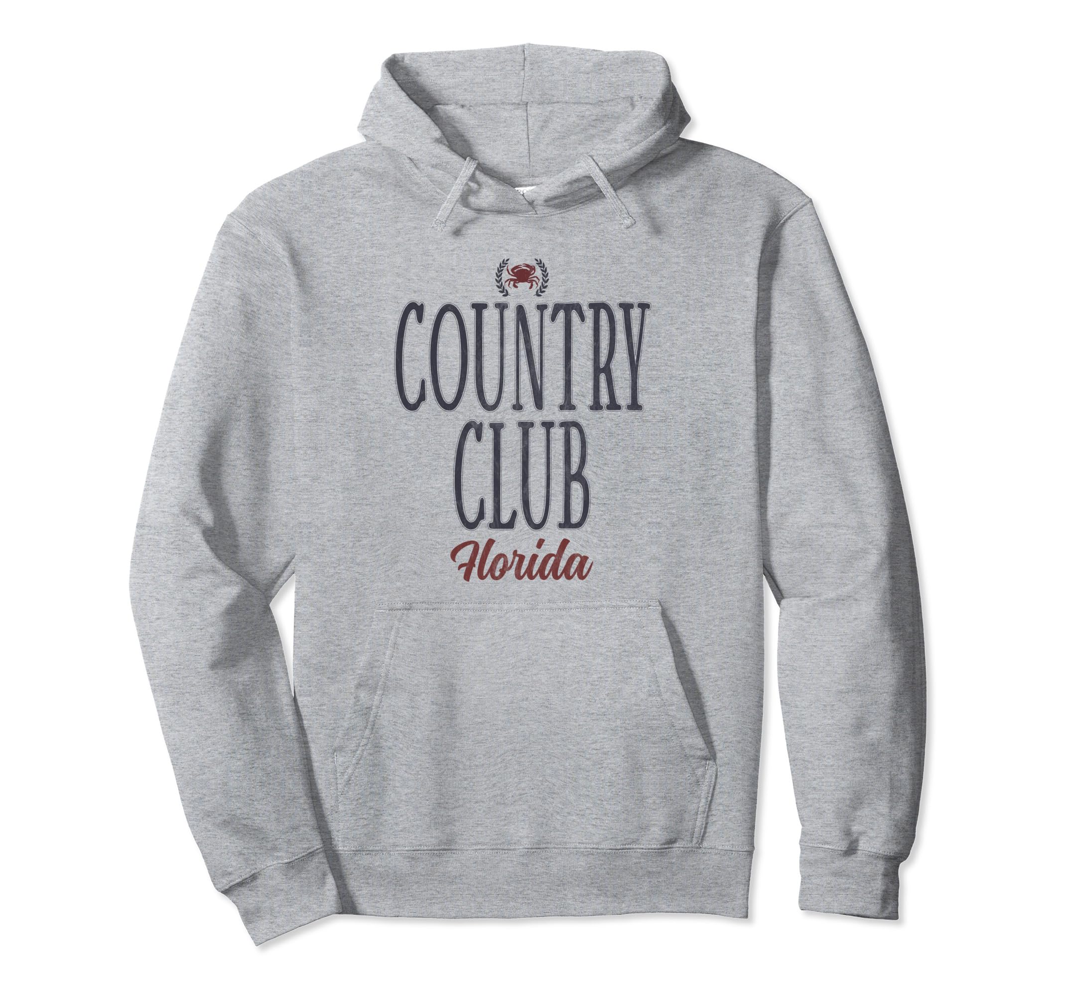 Country Club Florida Fl Beach Surf Hoodie - Casual Everyday Wear for Adults - T-Shirt, Sweatshirt, Hoodie