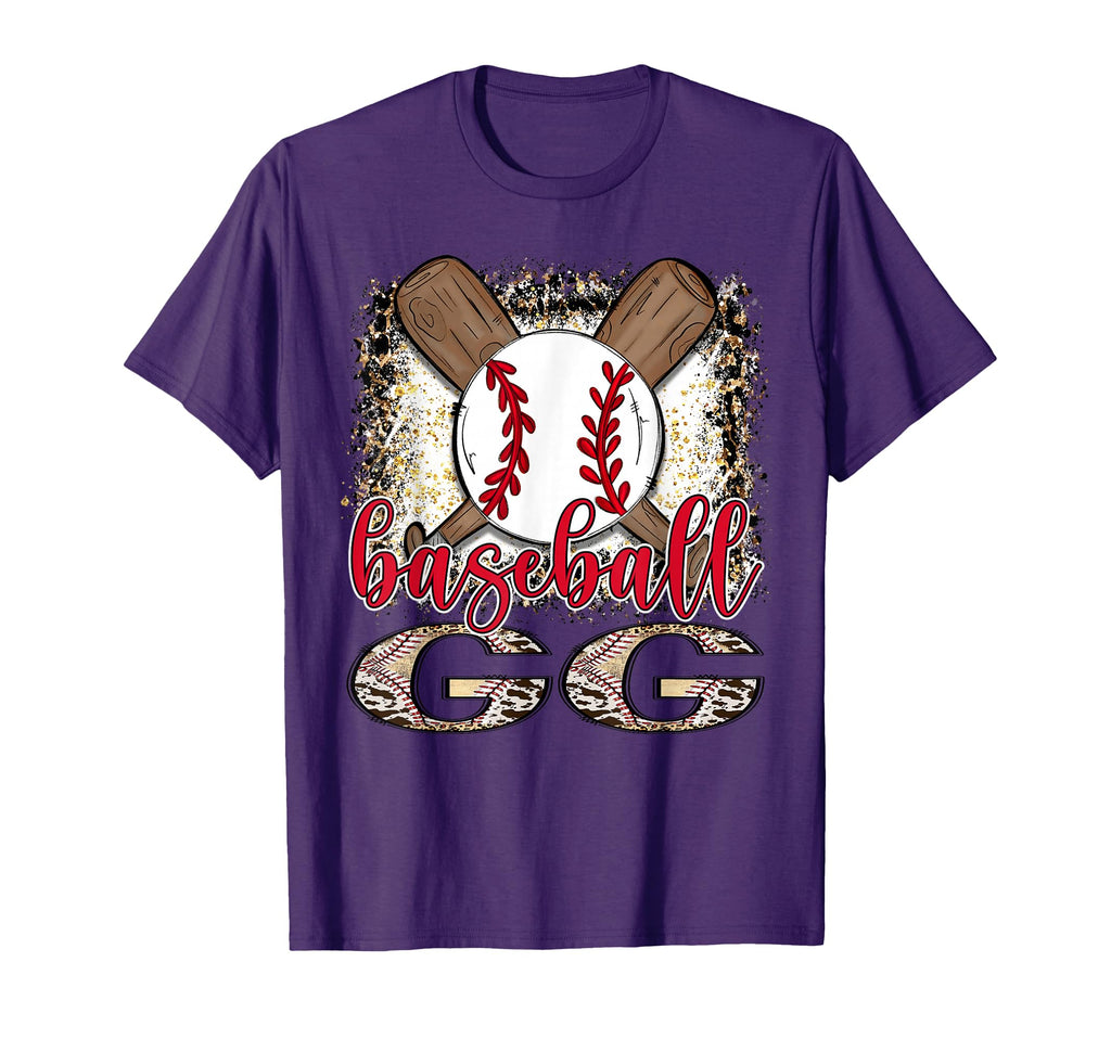 Baseball Gg Leopard Proud Ball Gg Game T-Shirt - Novelty Apparel Men Women - T-Shirt, Sweatshirt, Hoodie