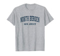 North Bergen New Jersey Nj Varsity Sports T-Shirt - Unique Graphic Unisex - T-Shirt, Sweatshirt, Hoodie