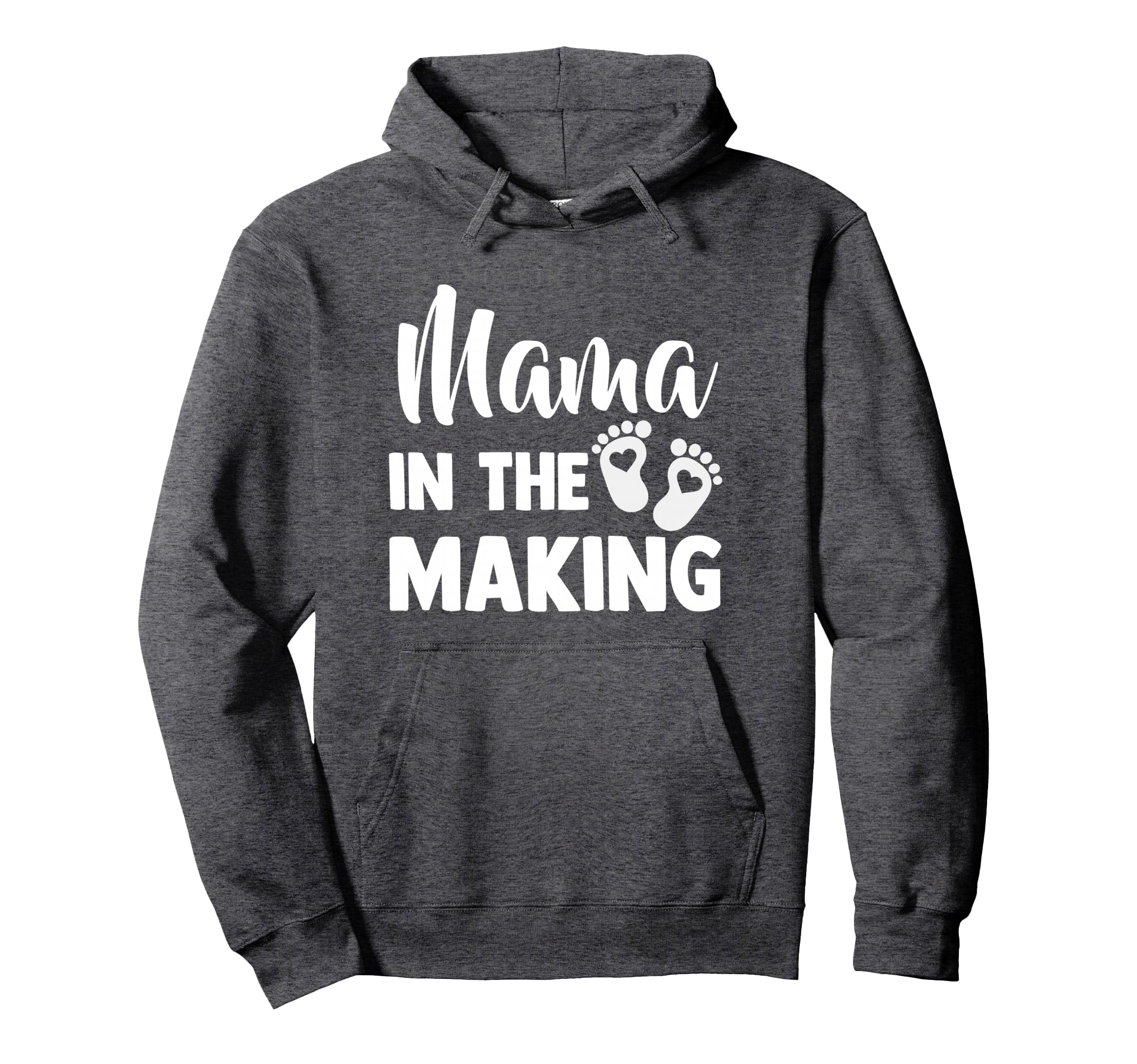 Mama Making Pregnancy Announcement Mom Hoodie - Unique Graphic for Adults - T-Shirt, Sweatshirt, Hoodie