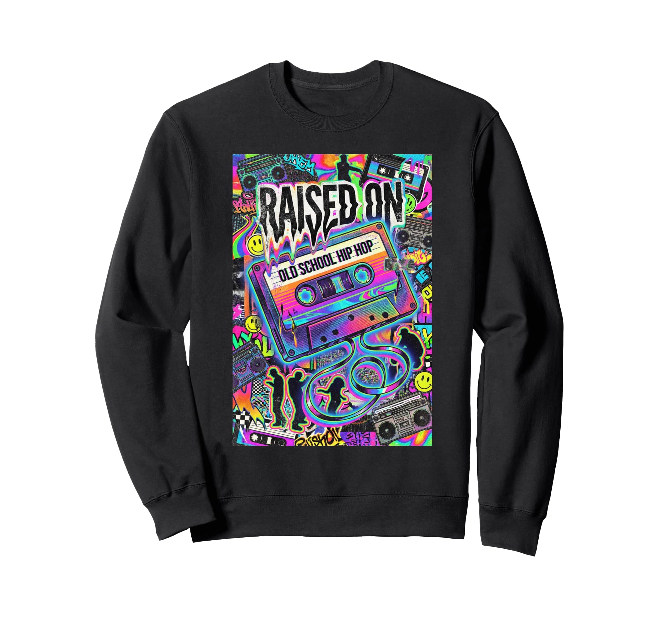 80S 90S 00S Rap Playlist Hip Hop Sweatshirt - Minimalist Print Men Women - T-Shirt, Sweatshirt, Hoodie