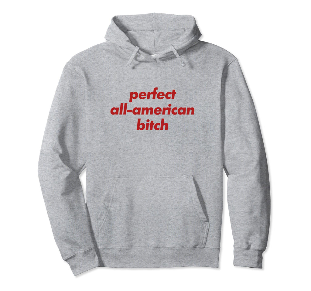 All American Bitch Y2K Aesthetic Hoodie - Aesthetic Graphic for Adults - T-Shirt, Sweatshirt, Hoodie