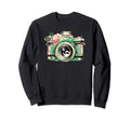 Photographers Camera Flowers Sweatshirt - Unique Graphic Unisex - T-Shirt, Sweatshirt, Hoodie