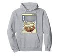 Coconut Kawaii Grid Vaporwave Aesthetic Hoodie - Aesthetic Graphic Unisex - T-Shirt, Sweatshirt, Hoodie