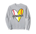Baller Grandma Proud Softball Sweatshirt - Minimalist Print for Adults - T-Shirt, Sweatshirt, Hoodie