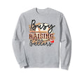 Busy Raising Ballers Is Baseball Mom Is Sweatshirt - Trendy Graphic Unisex - T-Shirt, Sweatshirt, Hoodie