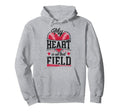 Baseball Fan Mom Mother Girlfriend Son My Hoodie - Custom Art Print Unisex - T-Shirt, Sweatshirt, Hoodie