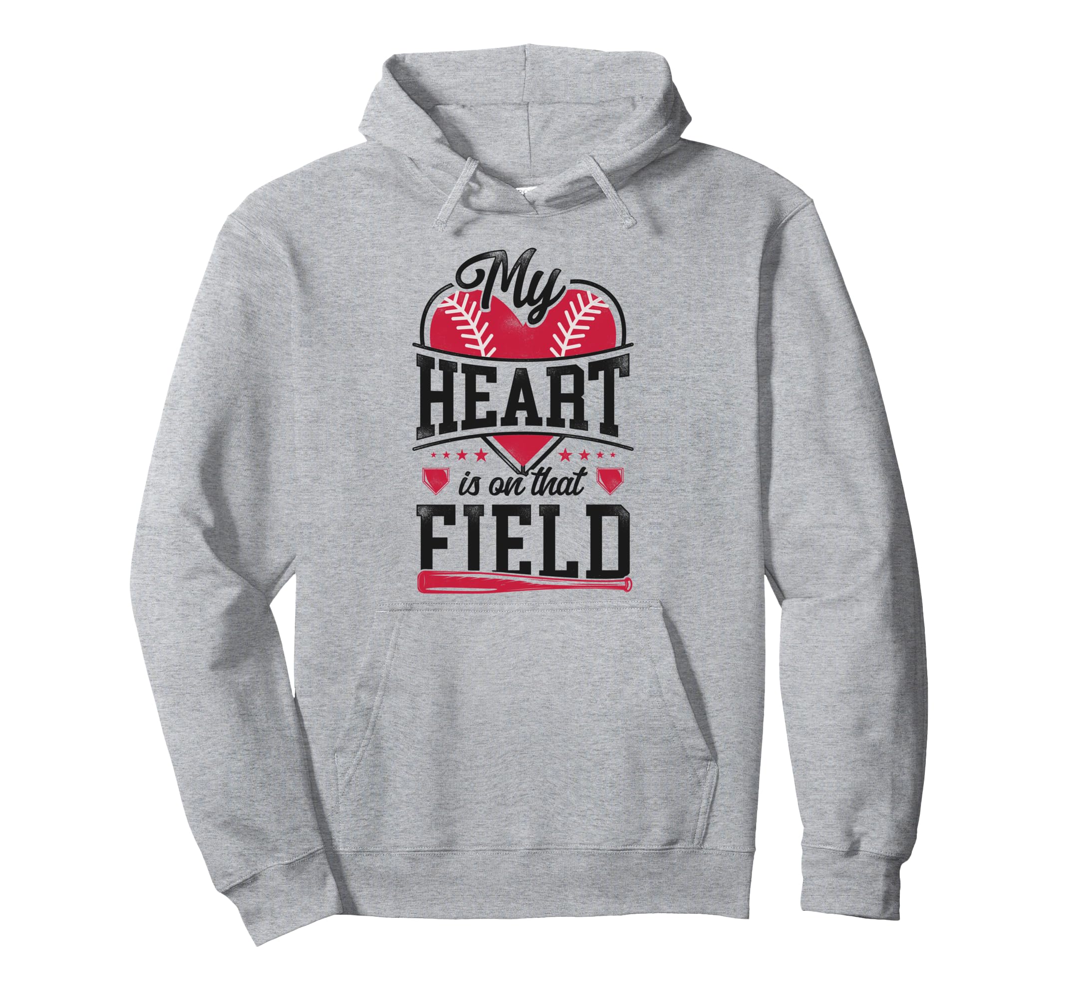 Baseball Fan Mom Mother Girlfriend Son My Hoodie - Custom Art Print Unisex - T-Shirt, Sweatshirt, Hoodie