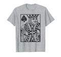 King Spades Distressed Playing Card T-Shirt - Streetwear Style Men Women - T-Shirt, Sweatshirt, Hoodie
