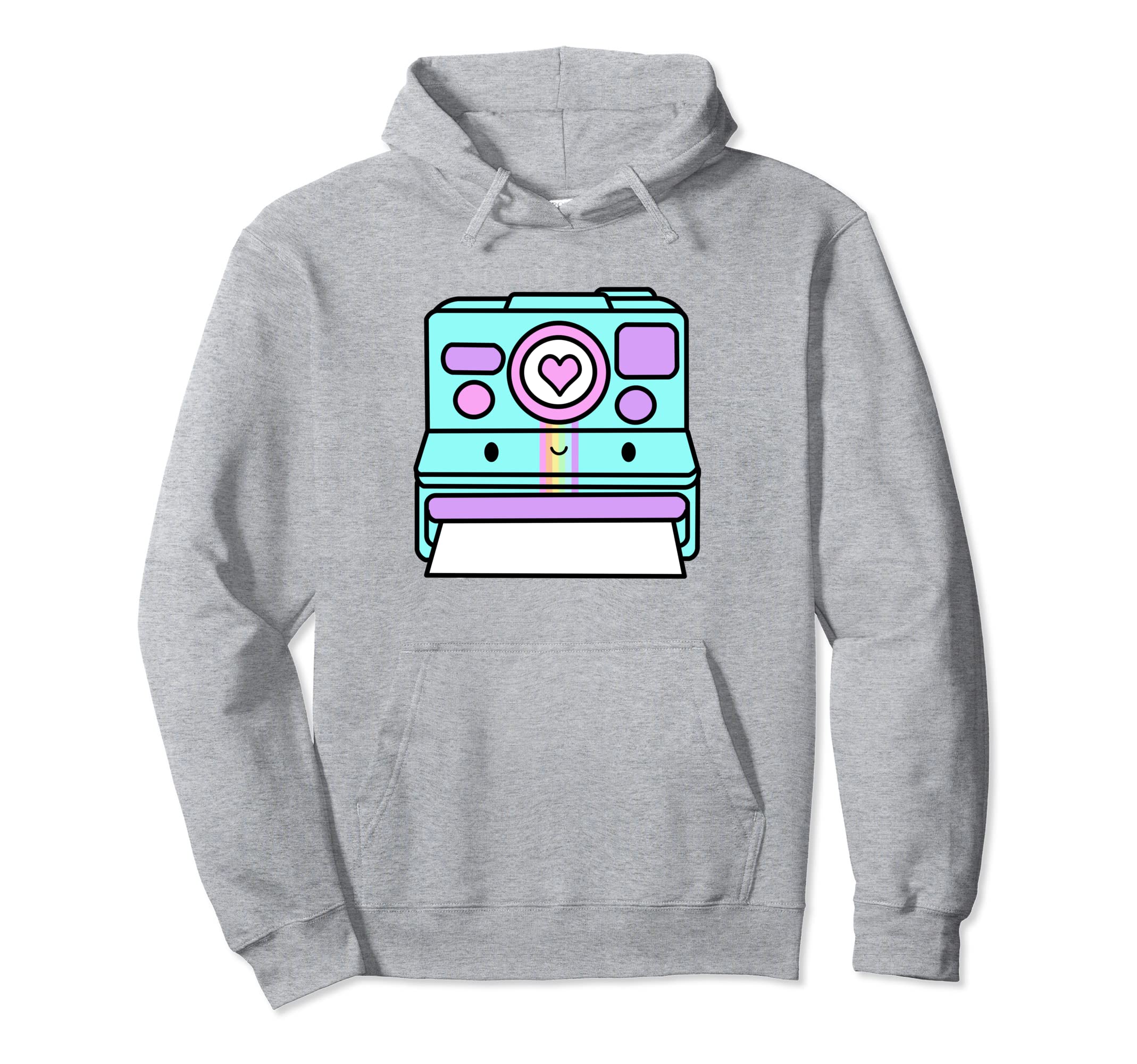 Camera Kawaii 80S 90S Japanese Aesthetic Hoodie - Novelty Apparel Unisex - T-Shirt, Sweatshirt, Hoodie