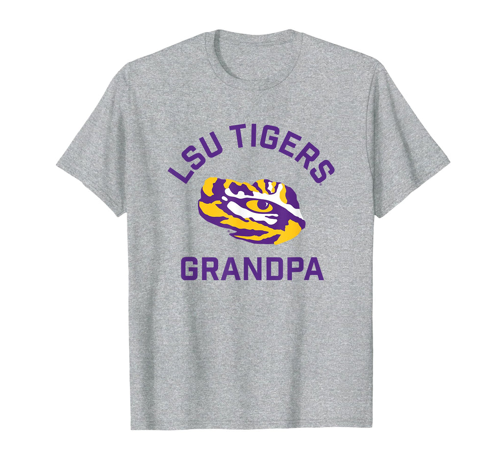 Lsu Tigers Arched Grandpa T-Shirt - Graphic Print Men Women - T-Shirt, Sweatshirt, Hoodie
