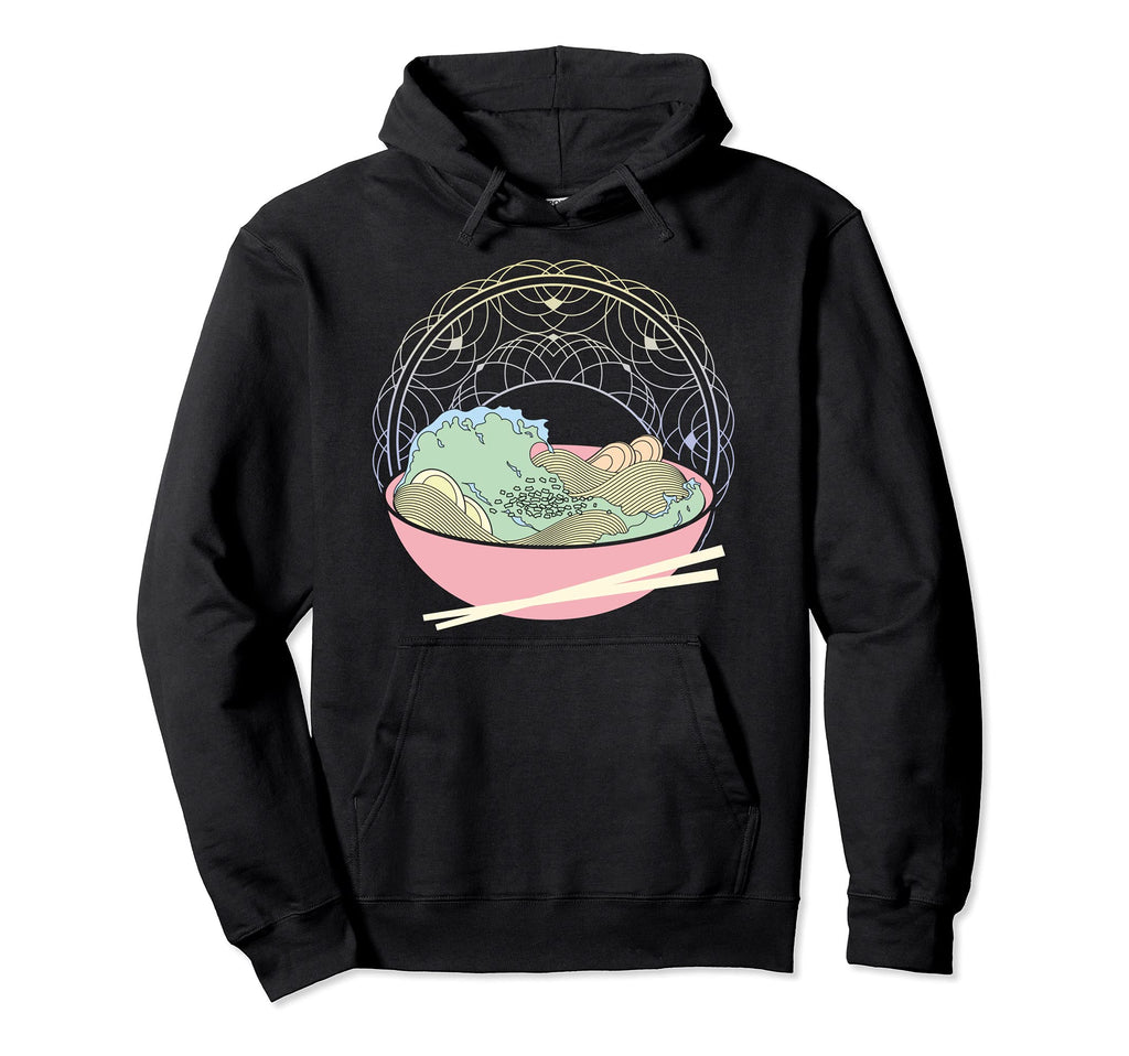 Otaku Crescent Moon Japanese Anime Hoodie - Fun Novelty Design for Adults - T-Shirt, Sweatshirt, Hoodie