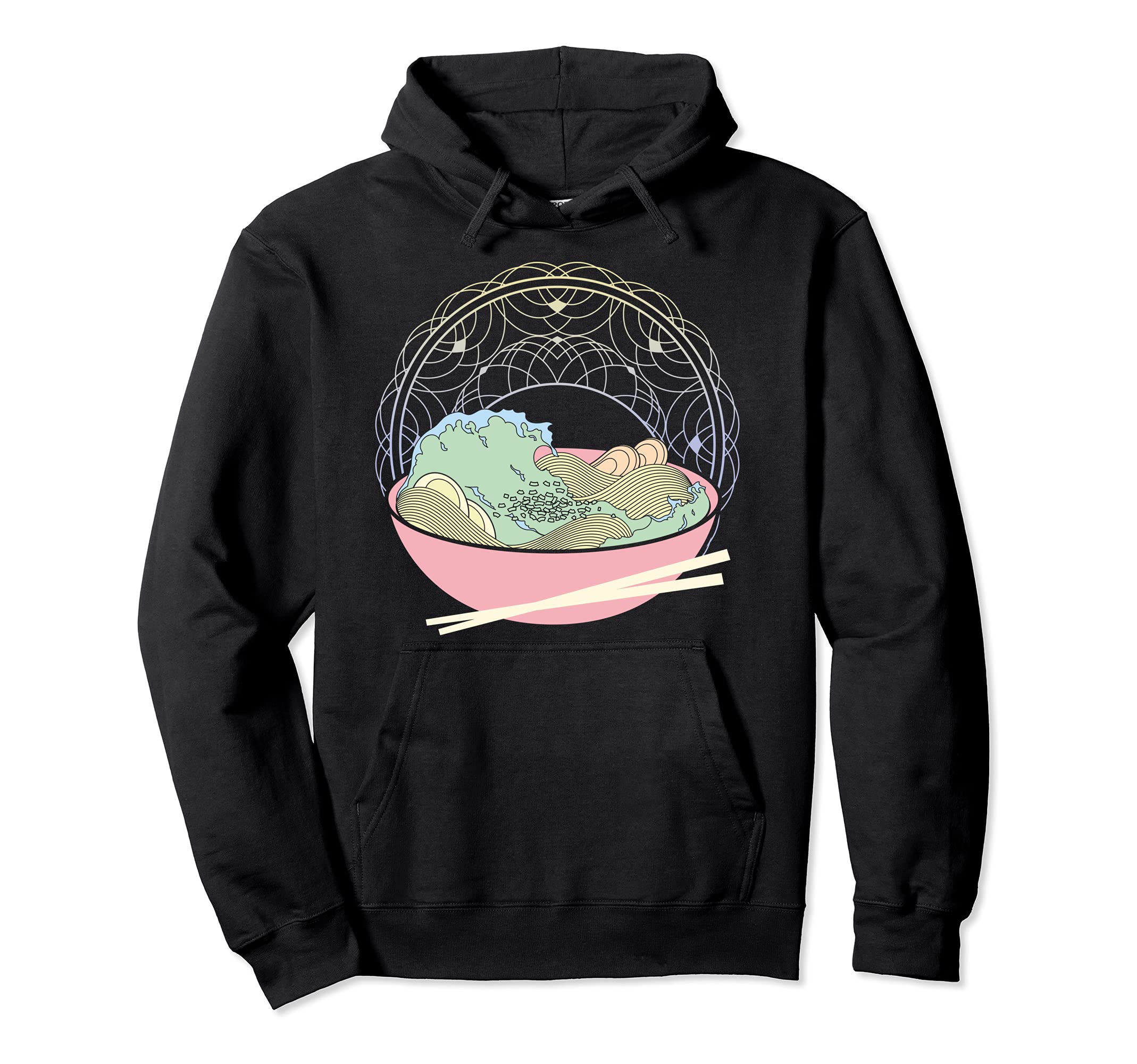 Otaku Crescent Moon Japanese Anime Hoodie - Fun Novelty Design for Adults - T-Shirt, Sweatshirt, Hoodie
