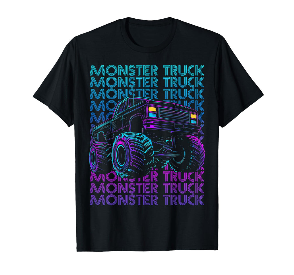 Monster Trucks 4 Wheeler Offroad T-Shirt - Unique Graphic for Adults - T-Shirt, Sweatshirt, Hoodie
