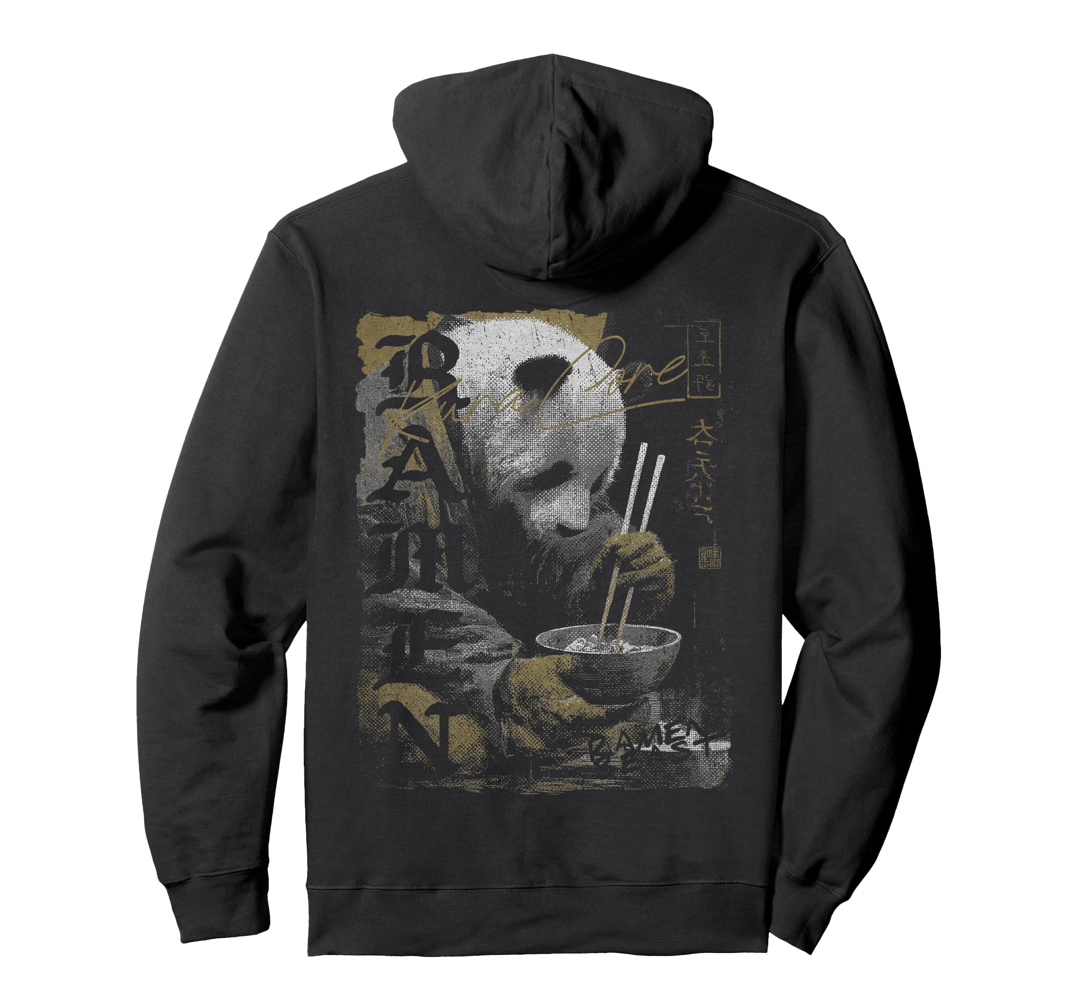 Ramen Back Japanese Streetwear Y2K Hoodie - Aesthetic Graphic for Adults - T-Shirt, Sweatshirt, Hoodie