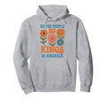No Kings America We People Boho Floral Hoodie - Streetwear Style Men Women - T-Shirt, Sweatshirt, Hoodie