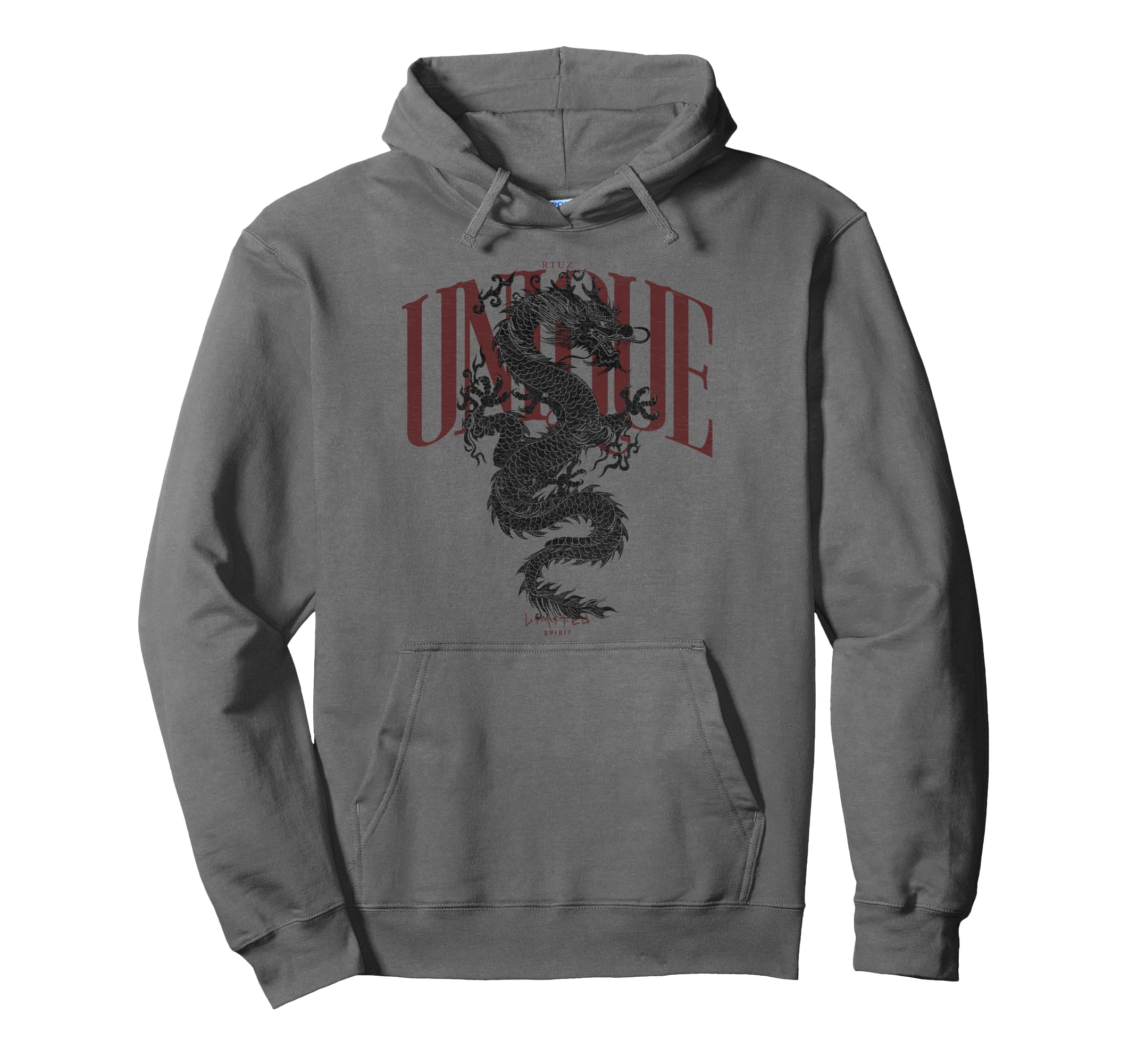 Aesthetic Dragon Streetwear Hoodie - Custom Art Print for Adults - T-Shirt, Sweatshirt, Hoodie