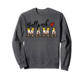 Ballpark Mom Mama Baseball Softball Sweatshirt - Graphic Print for Adults - T-Shirt, Sweatshirt, Hoodie