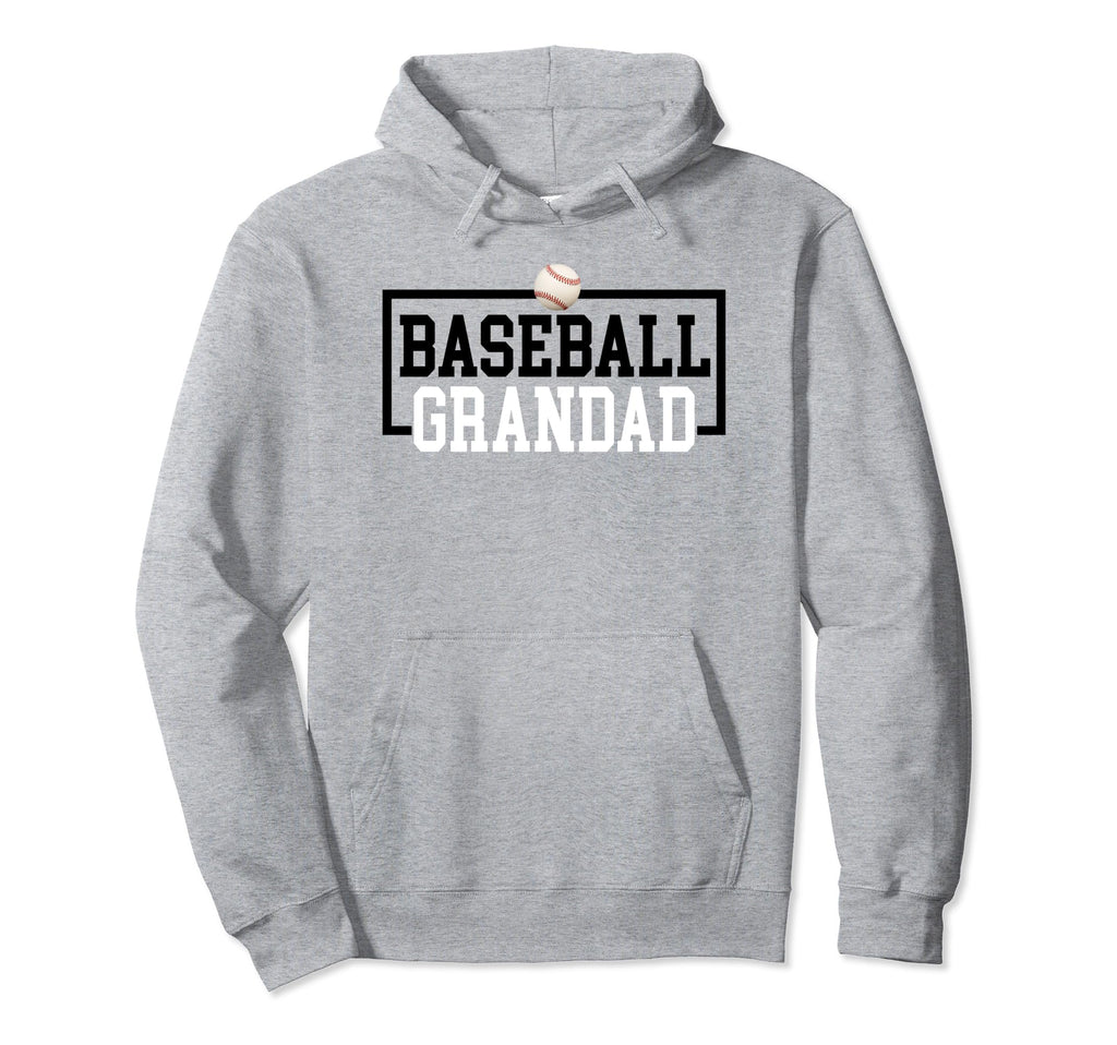Baseball Grandad Baseball Dad Hoodie - Minimalist Print for Adults - T-Shirt, Sweatshirt, Hoodie