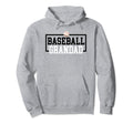 Baseball Grandad Baseball Dad Hoodie - Minimalist Print for Adults - T-Shirt, Sweatshirt, Hoodie