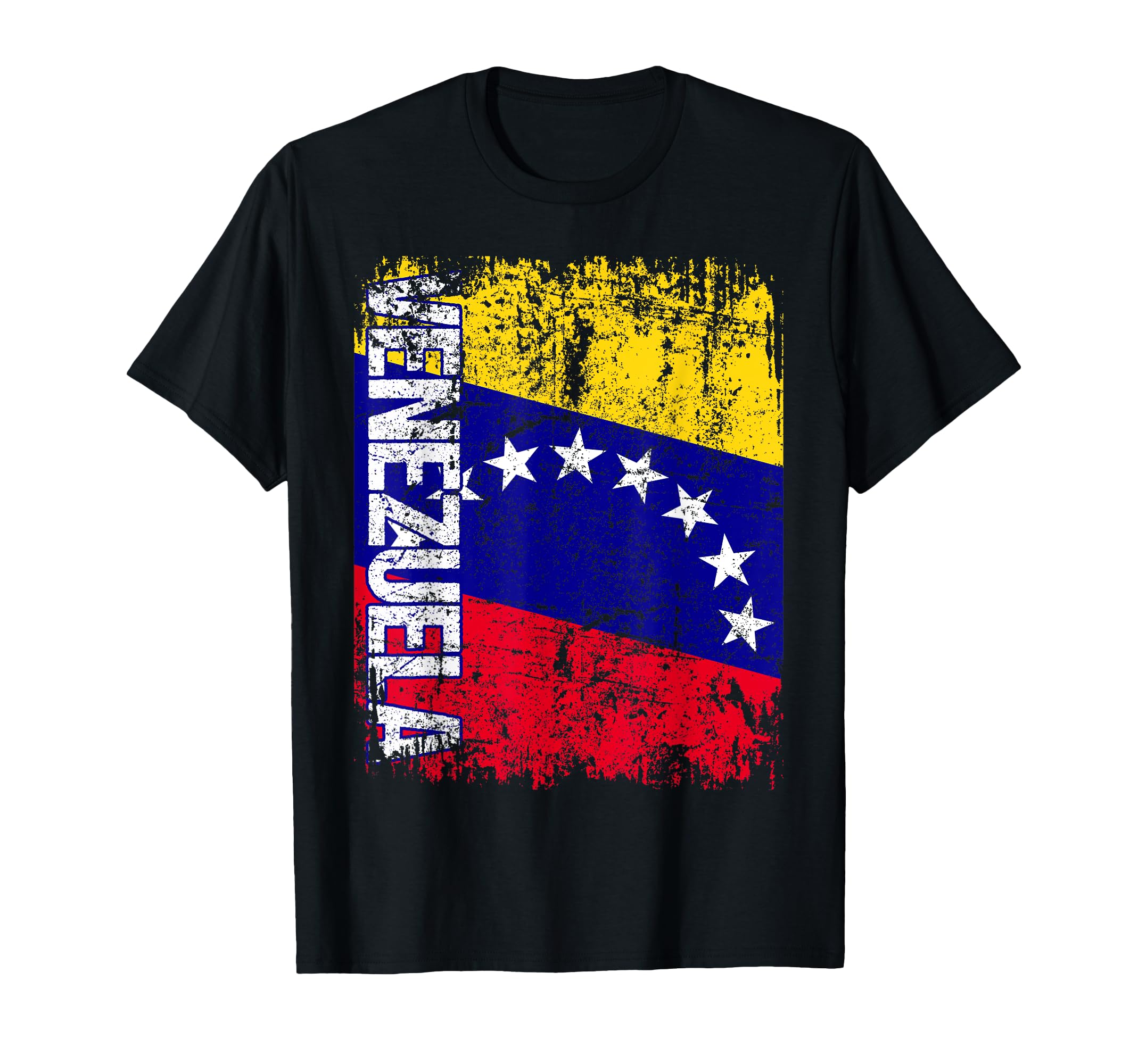 Venezuela Flag Distressed Venezuela T-Shirt - Aesthetic Graphic Unisex - T-Shirt, Sweatshirt, Hoodie