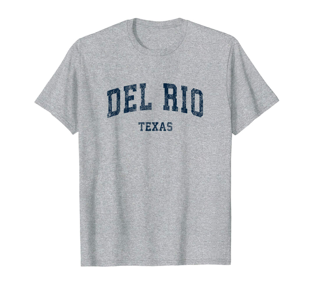 Del Rio Texas Tx Varsity Sports T-Shirt - Casual Everyday Wear Men Women - T-Shirt, Sweatshirt, Hoodie