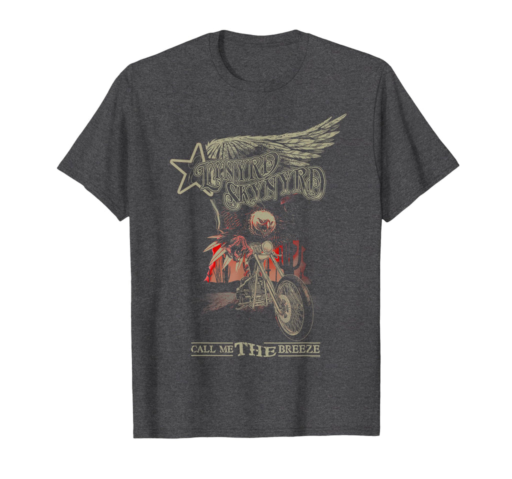 Lynyrd Skynyrd Call Me Breeze Biker T-Shirt - Novelty Apparel for Adults - T-Shirt, Sweatshirt, Hoodie