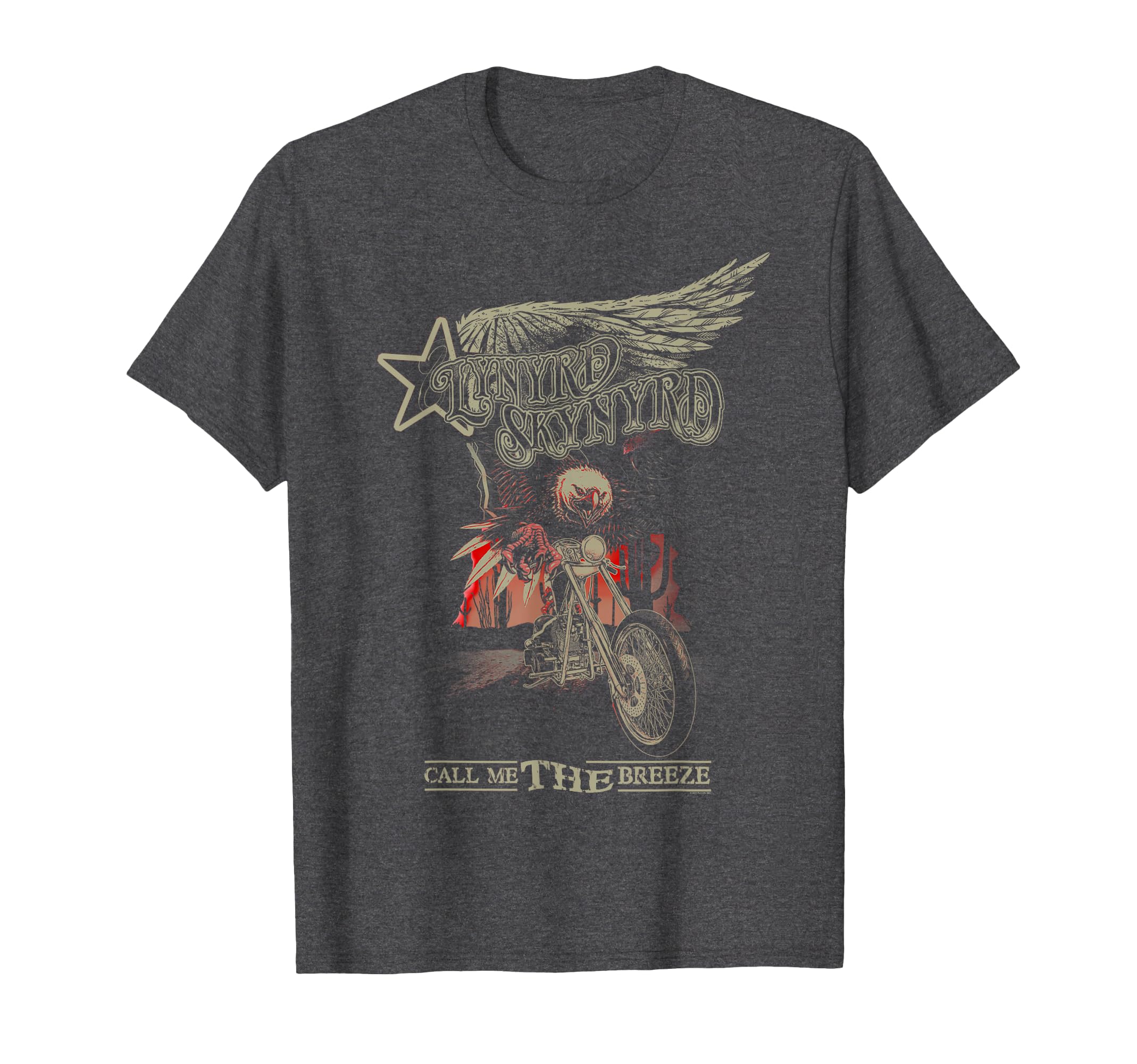 Lynyrd Skynyrd Call Me Breeze Biker T-Shirt - Novelty Apparel for Adults - T-Shirt, Sweatshirt, Hoodie