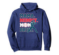 Mama Mommy Mom Bruh Baseball Mom Hoodie - Casual Everyday Wear Men Women - T-Shirt, Sweatshirt, Hoodie