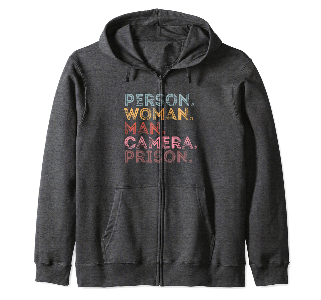 Person Camera Prison Tess Sweatshirt - Trendy Graphic for Adults - T-Shirt, Sweatshirt, Hoodie