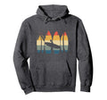 Surfing Surfer Surf Hoodie - Minimalist Print for Adults - T-Shirt, Sweatshirt, Hoodie