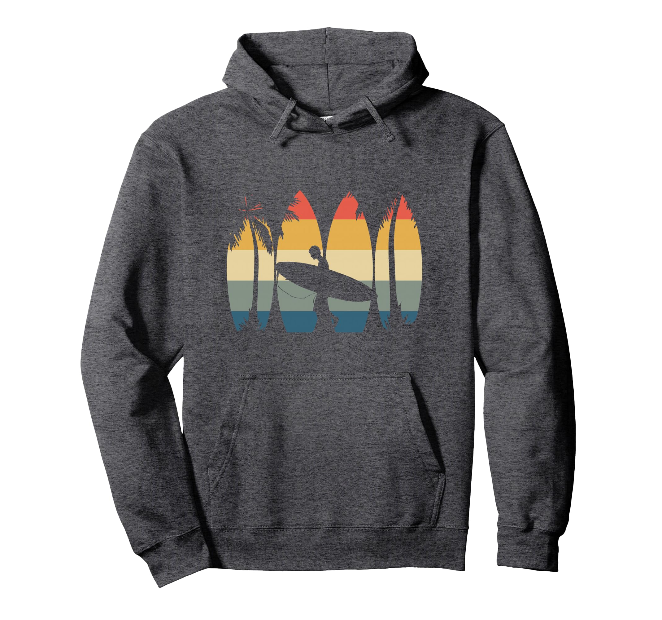 Surfing Surfer Surf Hoodie - Minimalist Print for Adults - T-Shirt, Sweatshirt, Hoodie