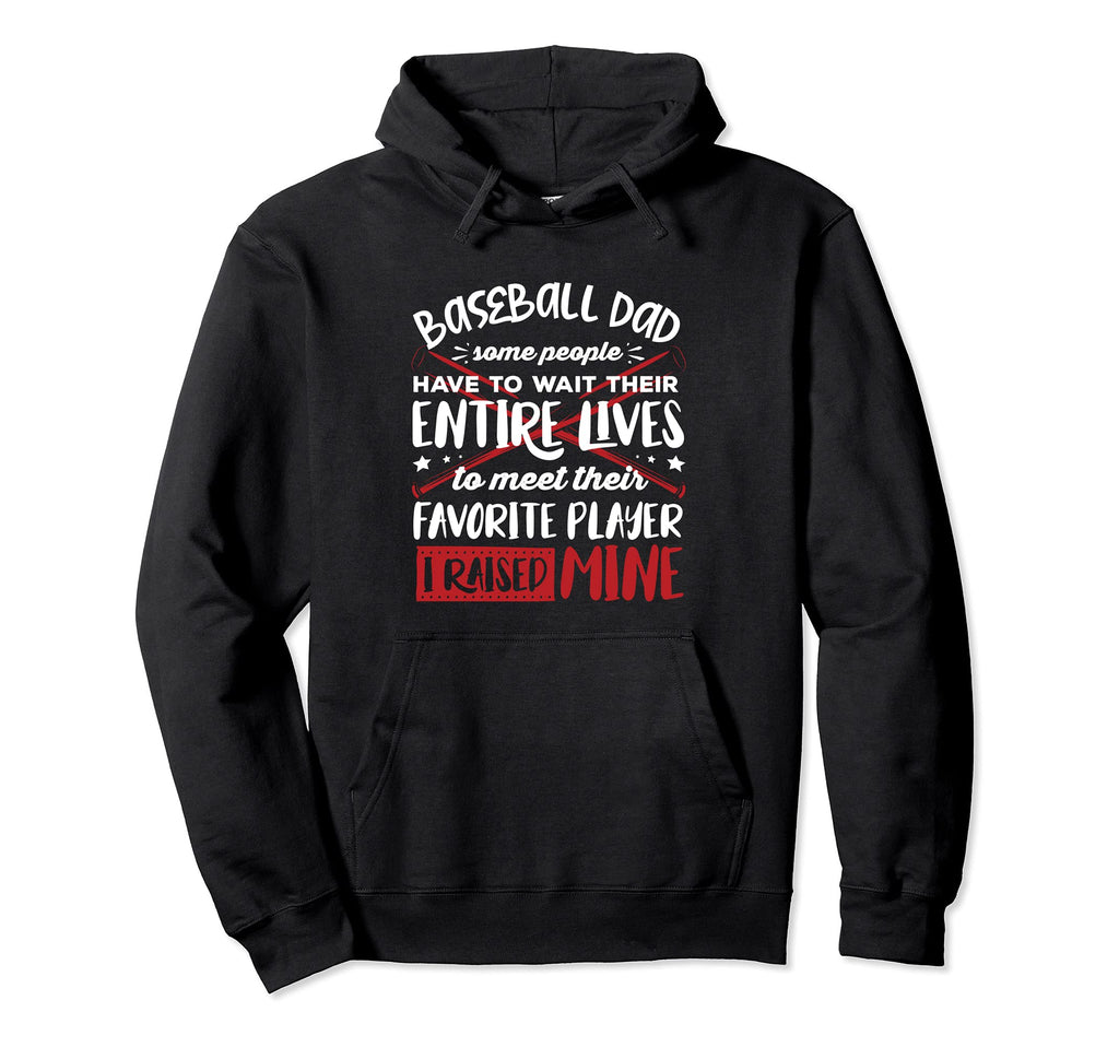 Baseball Dad Baseball Love Hoodie - Casual Everyday Wear for Adults - T-Shirt, Sweatshirt, Hoodie