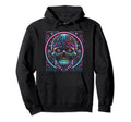 Vaporwave Skull Cyberpunk 80S 90S Hoodie - Fun Novelty Design Men Women - T-Shirt, Sweatshirt, Hoodie
