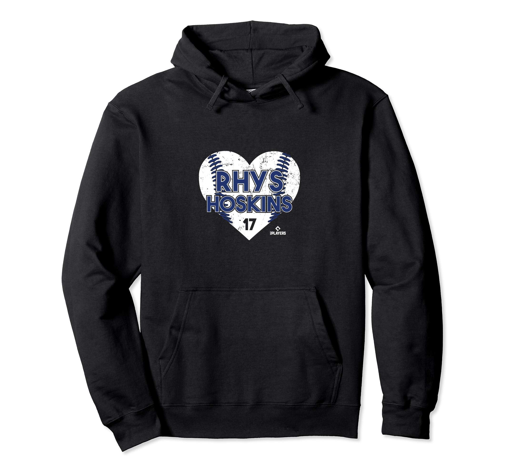 Rhys Hoskins Heart Baseball Hoodie - Casual Everyday Wear Unisex - T-Shirt, Sweatshirt, Hoodie