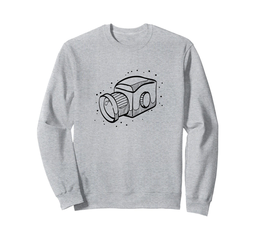 Photography Lovers Camera Sweatshirt - Custom Art Print Men Women - T-Shirt, Sweatshirt, Hoodie