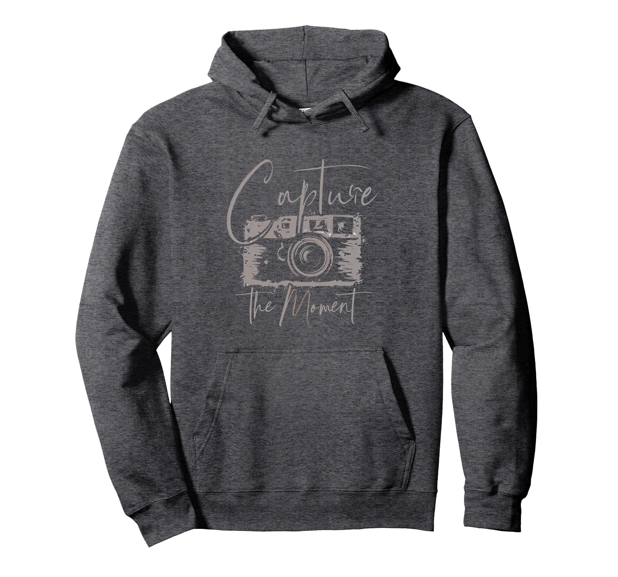 Capture Moment Photography Camera Lens Hoodie - Streetwear Style Unisex - T-Shirt, Sweatshirt, Hoodie