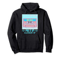 Aesthetic Vaporwave Art Mix Tape Hoodie - Fun Novelty Design for Adults - T-Shirt, Sweatshirt, Hoodie