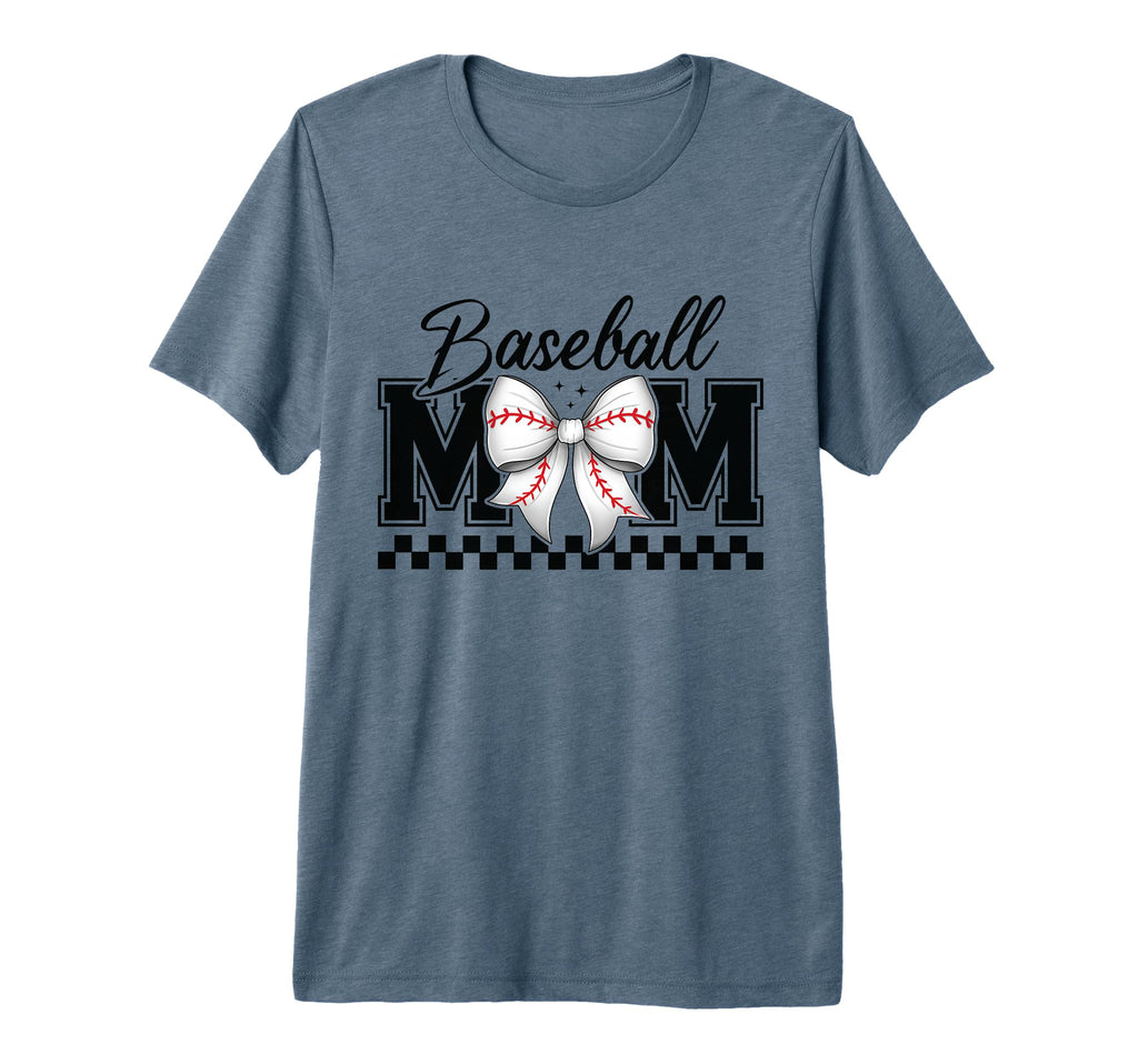 Baseball Mama Sports Mom Coquette T-Shirt - Fun Novelty Design Men Women - T-Shirt, Sweatshirt, Hoodie